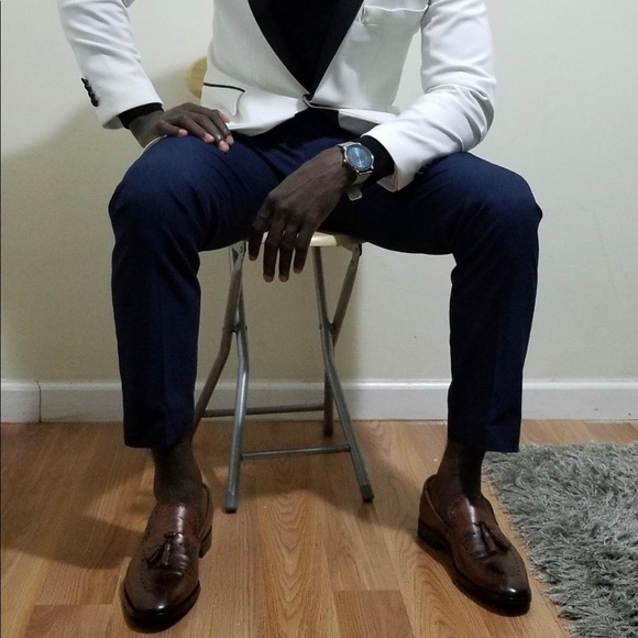 Men tuxedo white and black - Picture 3 of 11